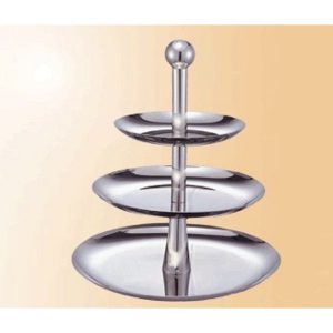 ke trung bay 3 tang inox