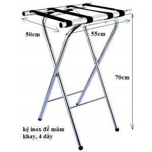 Kệ để hành lý 4 dây