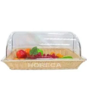 Khay kệ trưng bày trái cây chữ nhật