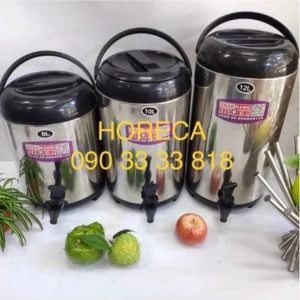 Bình đựng ủ trà sữa [loại tốt] Dung tích 8 - 10 - 12 lít