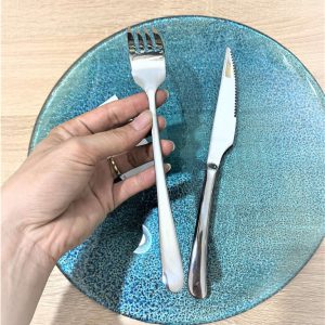 DAO DĨA (NĨA) ăn bò bít tết - [INOX 304] cao cấp - chuyên dùng cho nhà hàng Âu