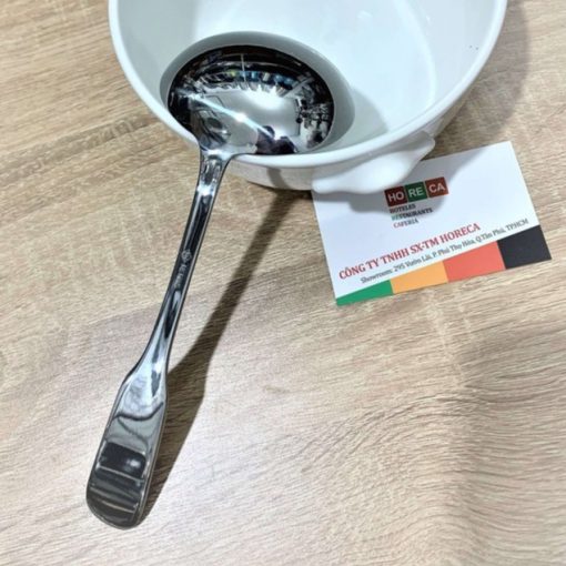 Vá múc canh INOX cao cấp - loại nhỏ 20.5cm - chuyên dùng cho nhà hàng
