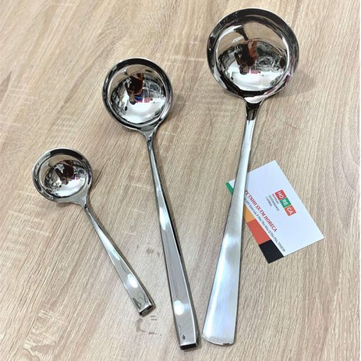 Vá múc canh loại nhỏ 19cm - INOX 18/10 siêu dày