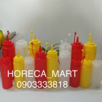 [Nhựa dày, đẹp] Chai, bình đựng tương ớt, nước sốt