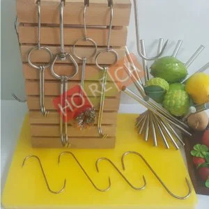 Móc treo thịt inox