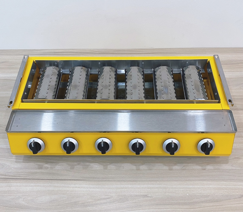 Bếp nướng BBQ 6 họng BBQ6N 6 Bếp nướng BBQ 6 họng BBQ6N với thiết kế hiện đại, tiện lợi