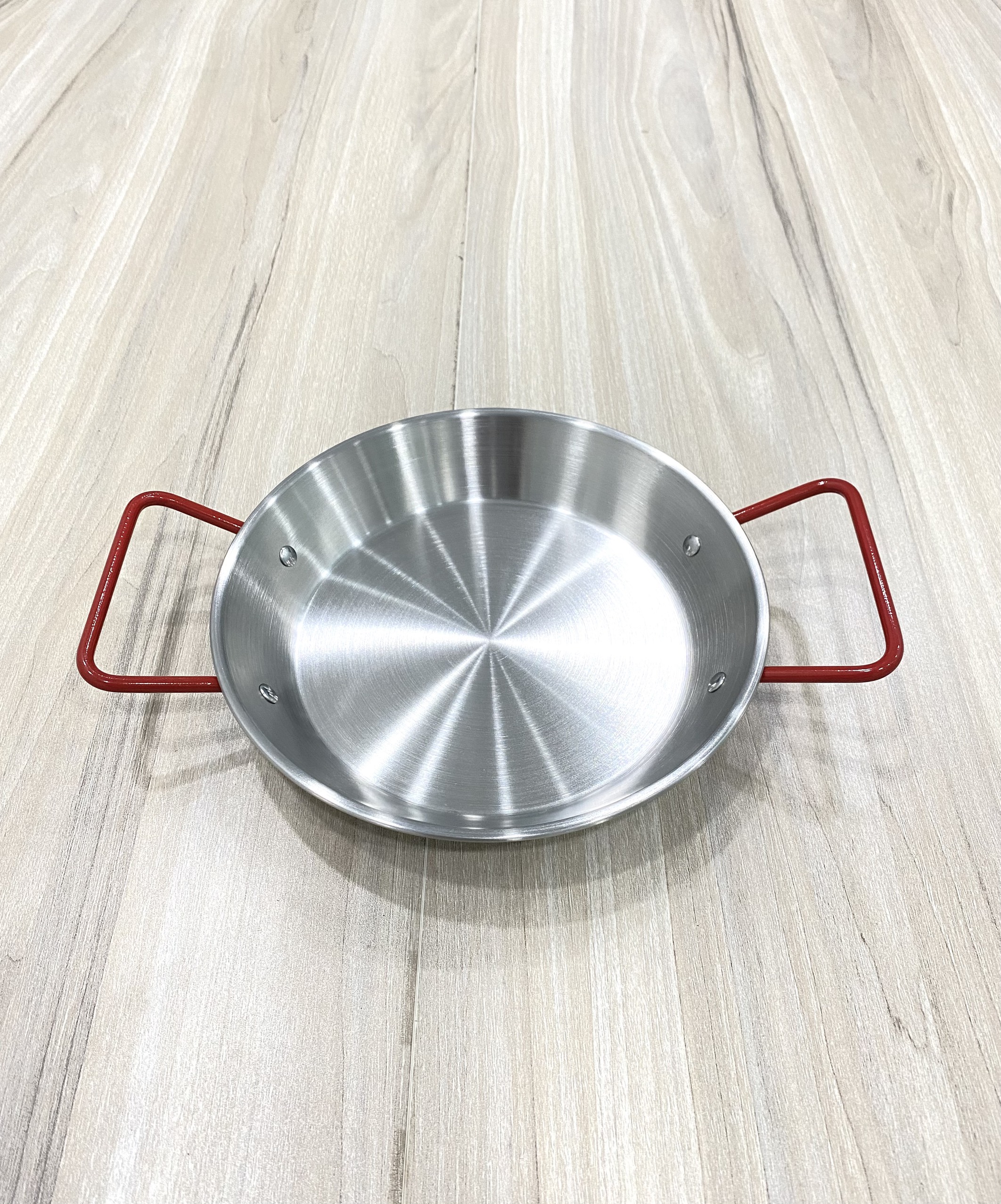 Chảo inox quai đỏ 1 đáy HXPHE18 (18 cm) chính hãng SQC