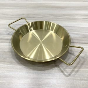 Chảo inox mạ vàng 1 đáy HXP18G (18cm) hiệu SQC, phân phối bởi cty Gia dụng Nhật Nam