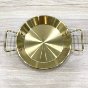 Chảo inox mạ vàng 1 đáy HXP22G đường kính 24cm chính hãng SQC