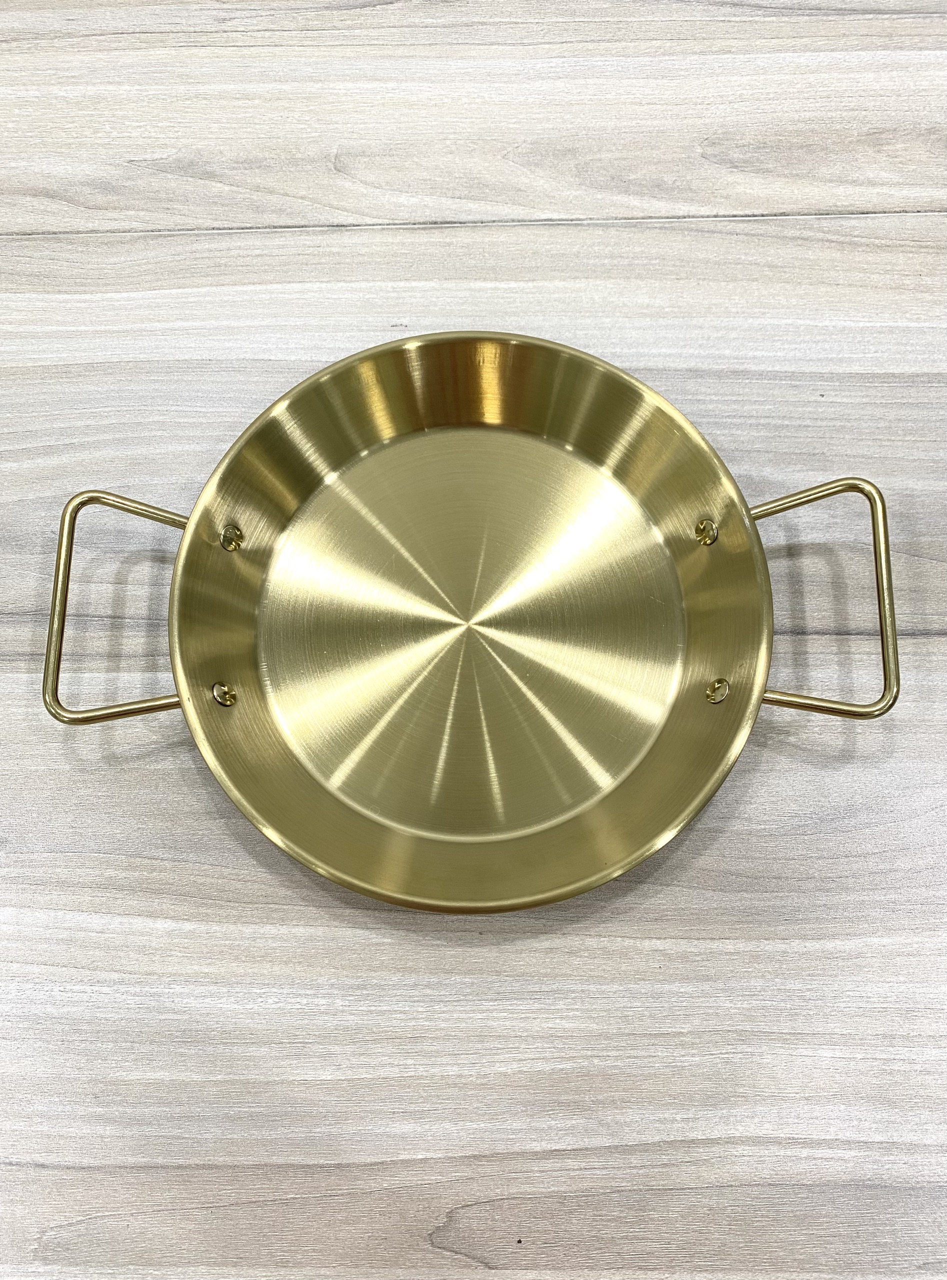 Chảo inox mạ vàng 1 đáy HXP22G đường kính 24cm chính hãng SQC