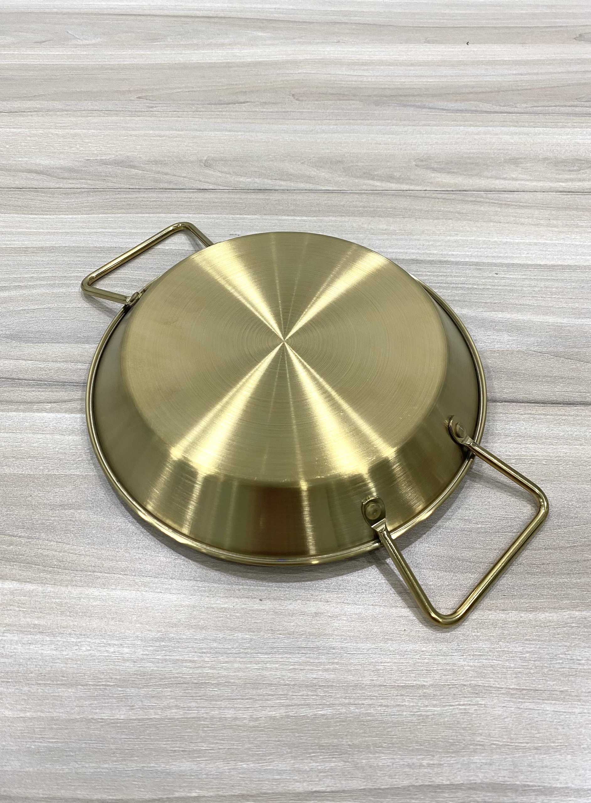 Chảo inox mạ vàng 1 đáy HXP24G (24cm) chính hãng SQC