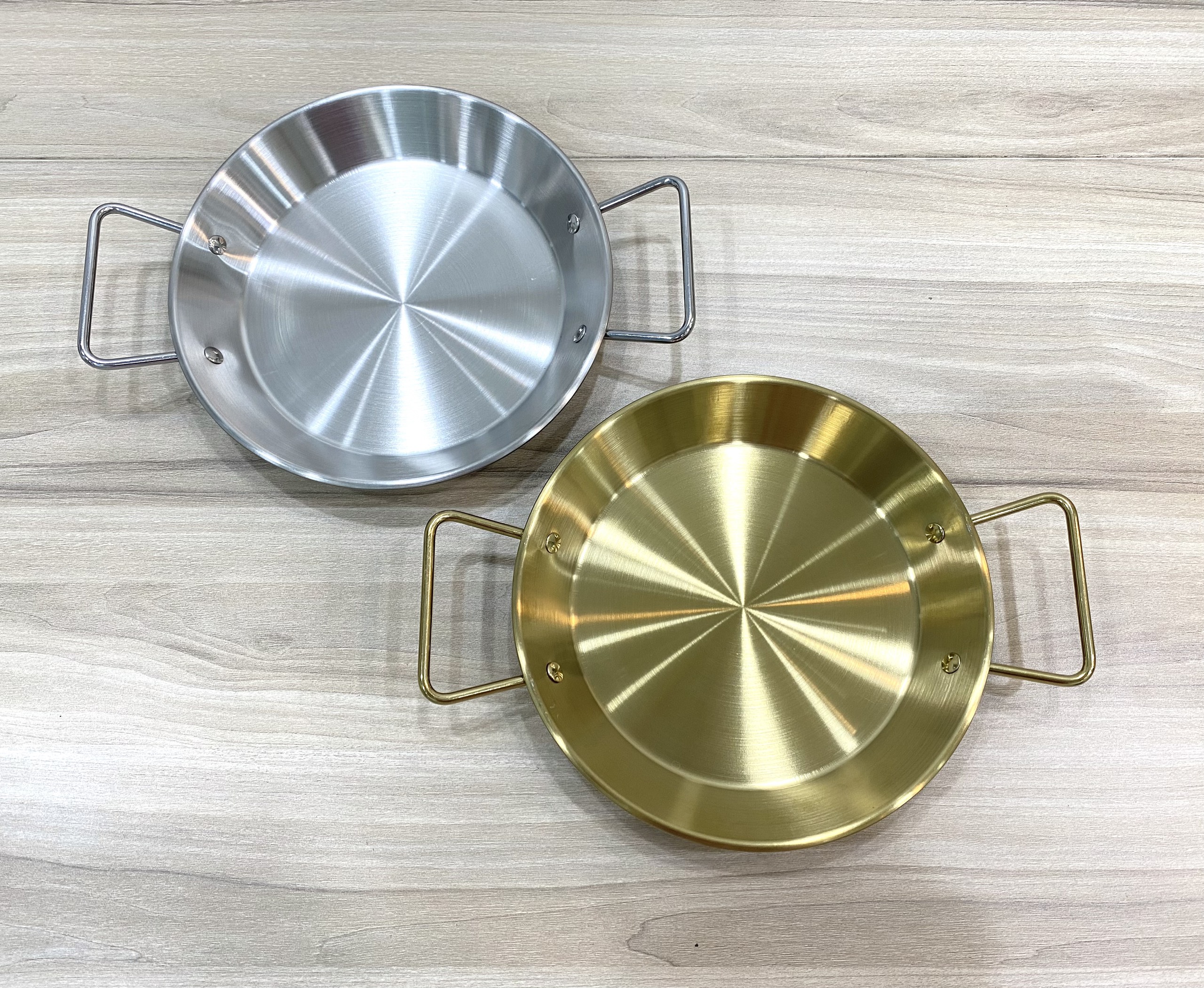 Chảo inox mạ vàng 1 đáy HXP32G ( 32cm ) chính hãng SQC