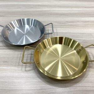 Chảo inox mạ vàng 1 đáy HXP30G đường kính 30cm chính hãng