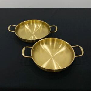 Chao inox 2 quai day bau vang HXG26G 2