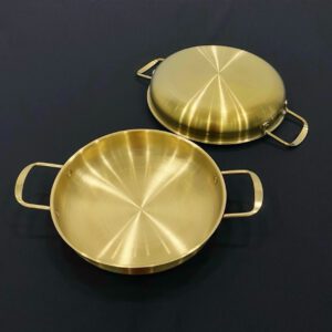 Chao inox 2 quai day bau vang HXG26G 3