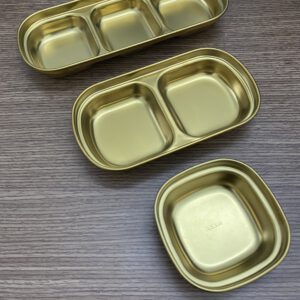 Chen cham HQ 1 ngan inox vang 304 TWD30401G .1