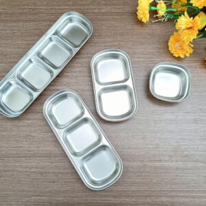 Chen cham HQ 2 ngan inox 304 TWD30402 1