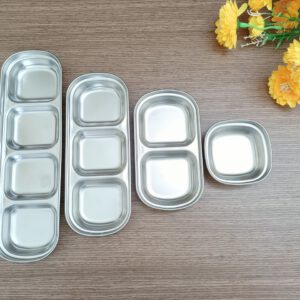 Chen cham HQ 2 ngan inox 304 TWD30402 3