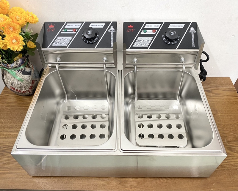 Hiệu suất chiên nhúng cao, thức ăn chín đều