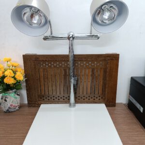 Den ham nong thuc an 2 bong co de inox 121167T .3