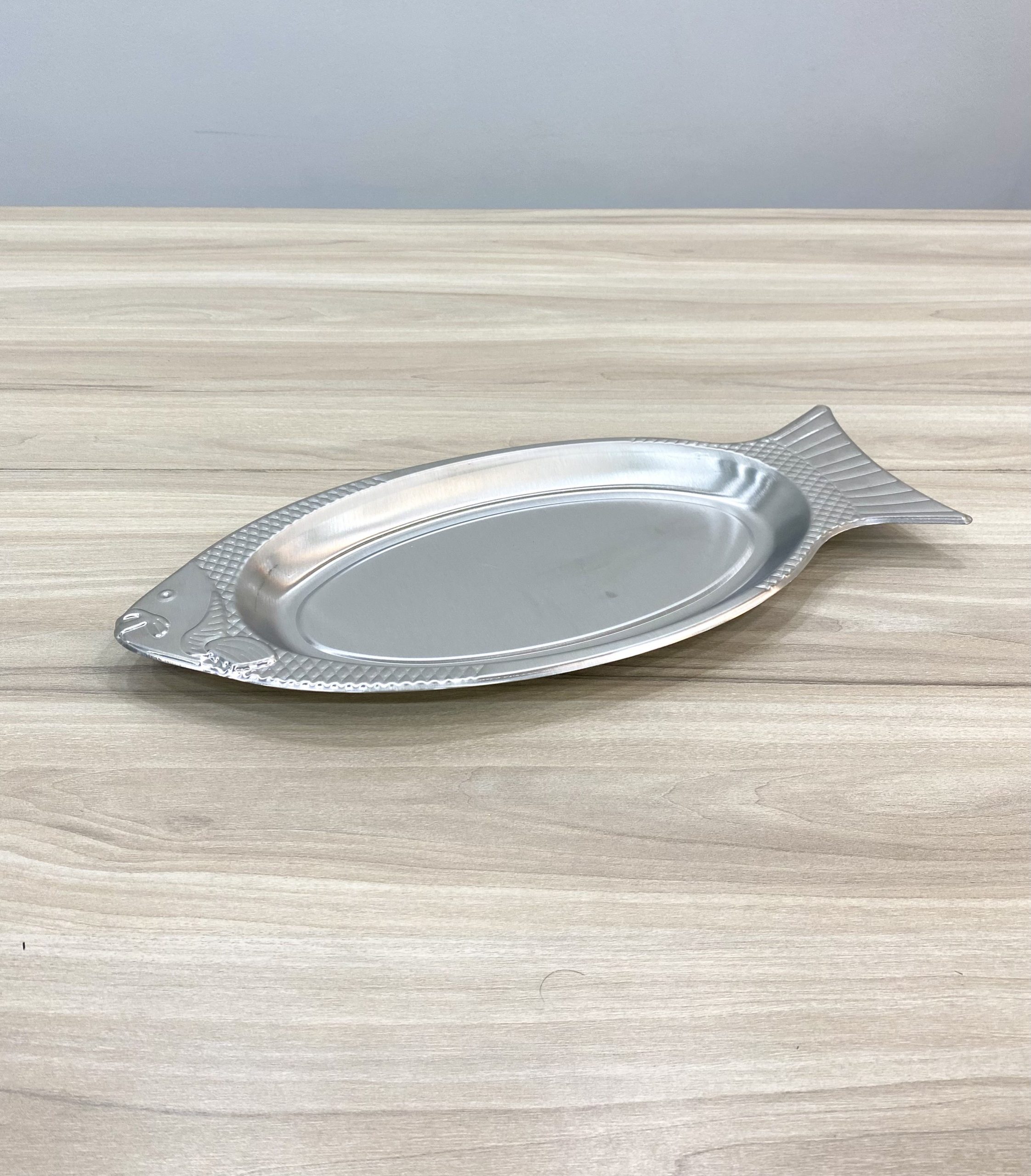 Dĩa cá inox trắng Hàn Quốc YP45 dài 45cm