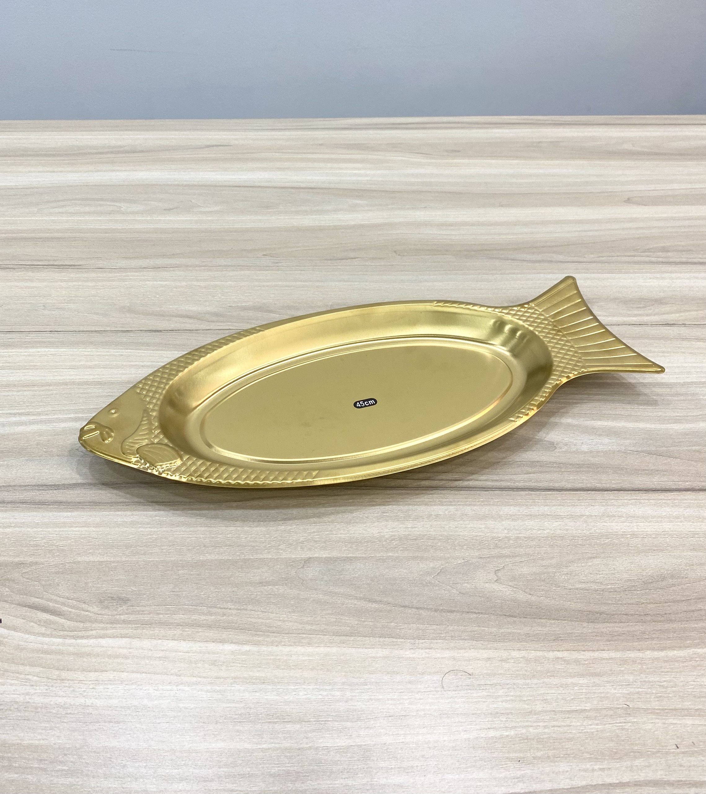 Dĩa cá inox vàng YP45G (45cm) chính hãng SQC