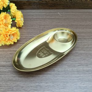 Dia Oval inox vang 1