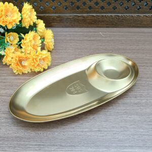 Dia Oval inox vang 2