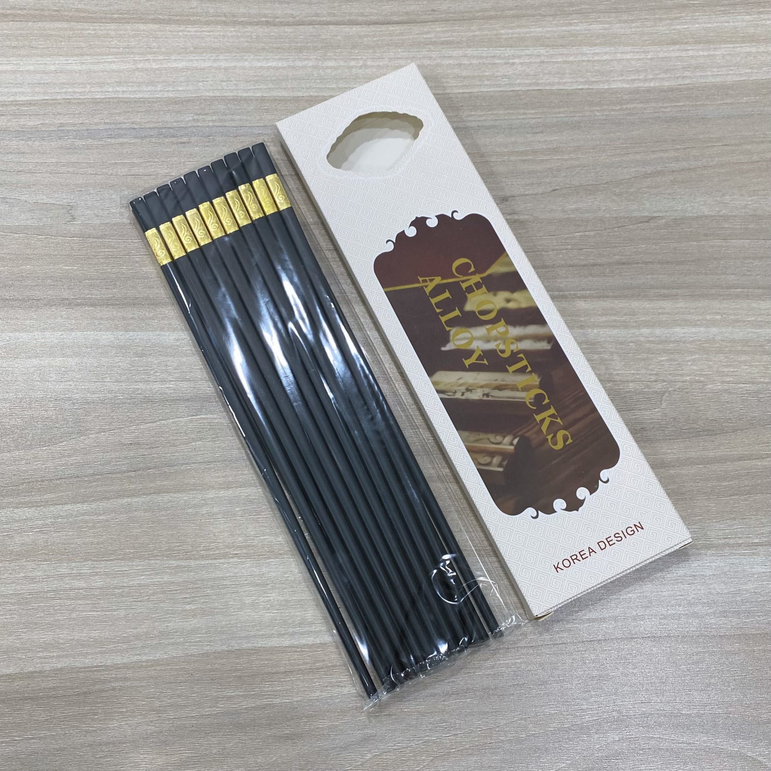 Đũa đầu vuông hoa văn vàng Y20-16 5 Dua dau vuong hoa van vang Y20 16 4 scaled