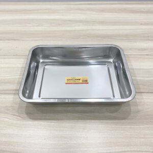 Khay inox CN cao 7cm 6