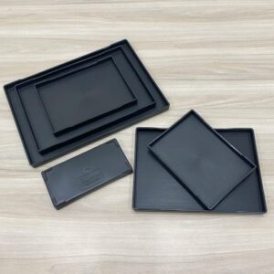 Khay nhua JB 8004B den