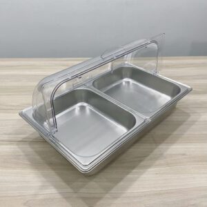 Khay nuoc buffet lap khay inox 1 2x65mm Nap PC 1 1 7