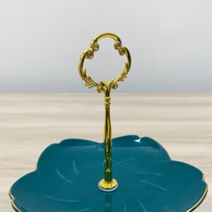 Khay trung bay banh 2 tang hoa sen SQC240 3