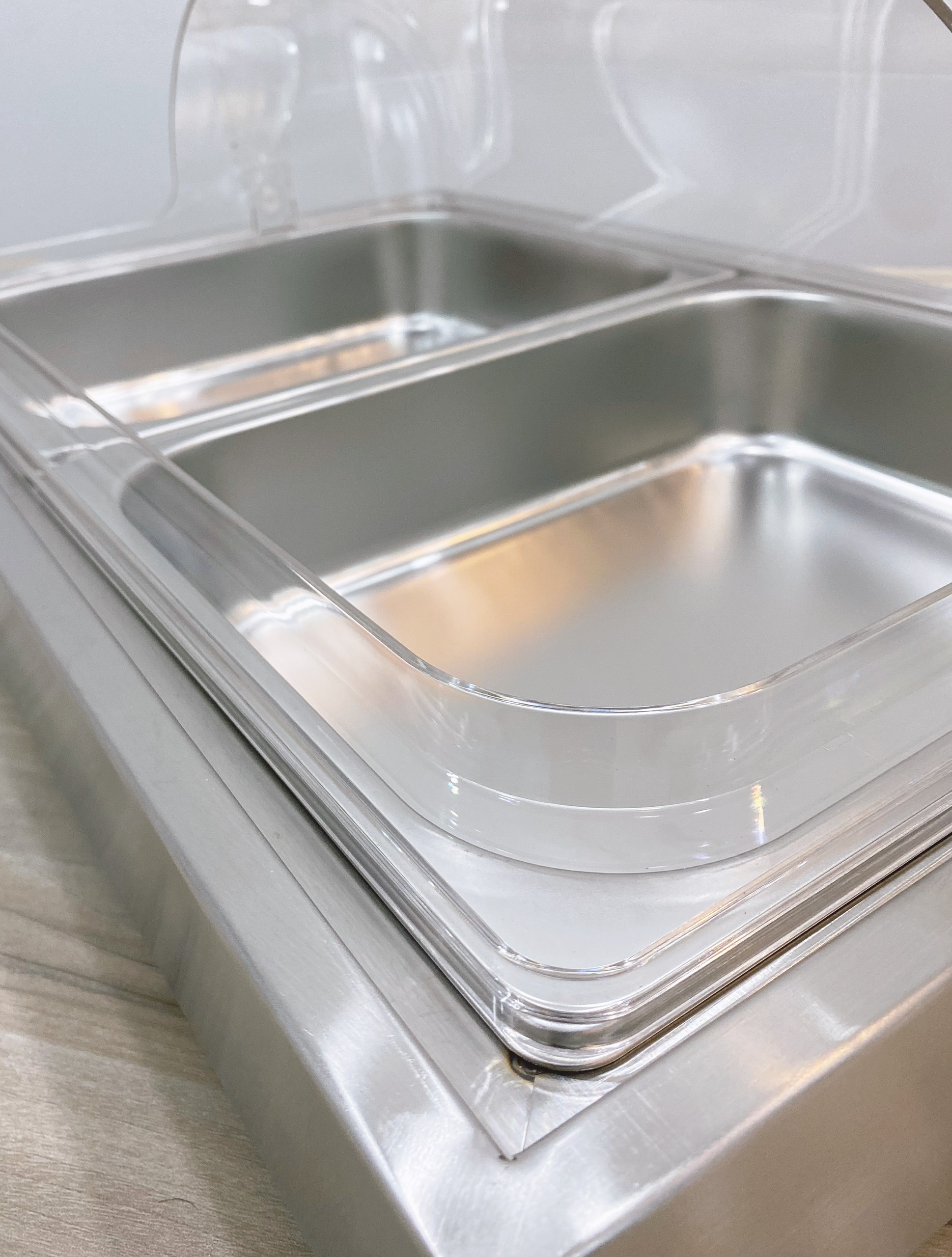 Khay trung bay thuc an DC 325B 2 2 1