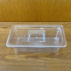 Nap khay GN nhua 1 3 3