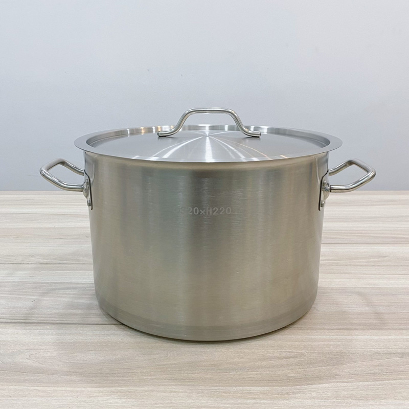 Nồi 2 quai inox 2 đáy 101128 (φ350×H240)