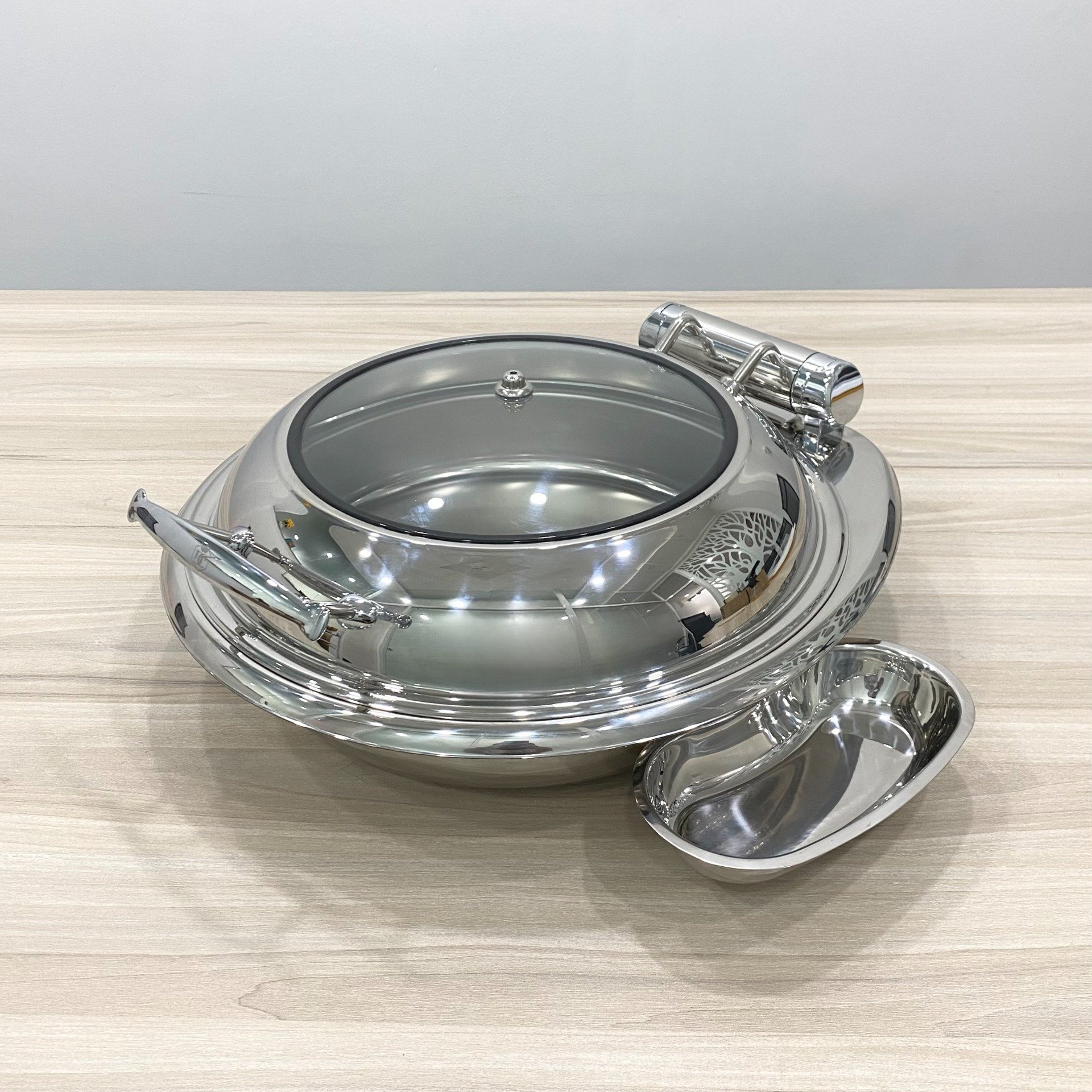 Nồi hâm buffet tròn 1018L 6 nồi hâm buffet 1018L