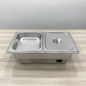 Noi ham buffet YD 7055 2 khay inox 1.2x65 6