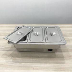 Noi ham buffet YD 7055 3 khay inox 1.3x65 5 scaled