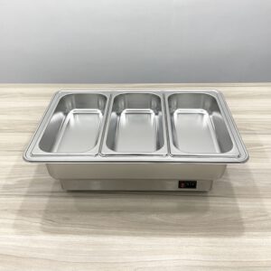 Noi ham buffet YD 7055 3 khay inox 1.3x65 9