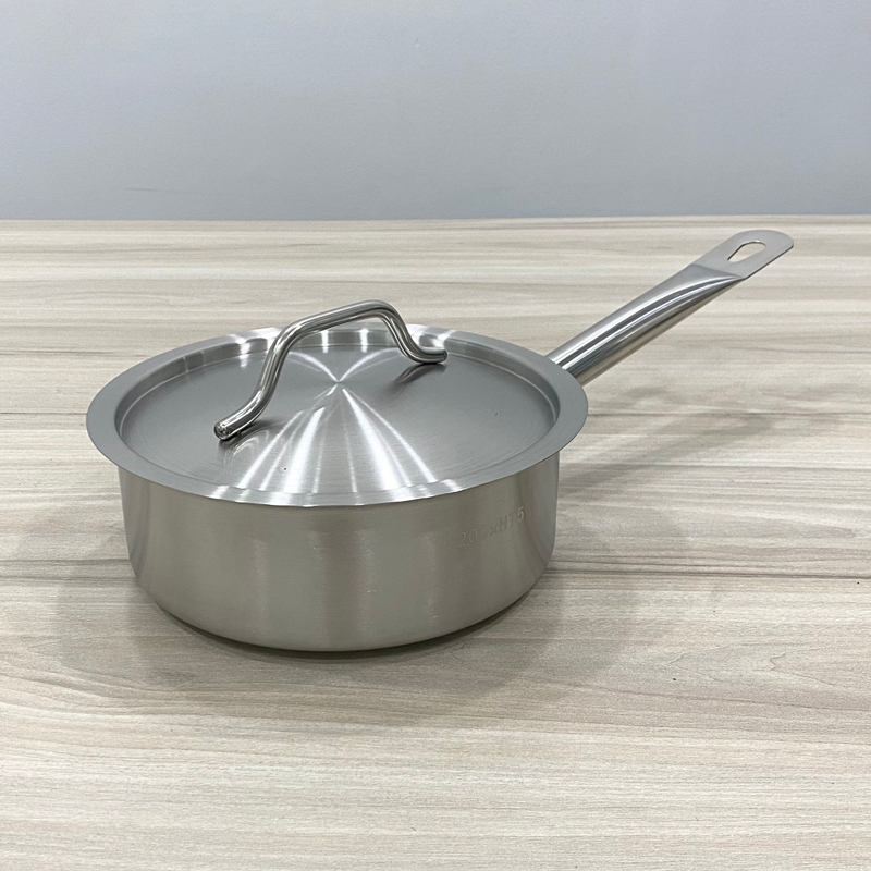 Nồi nấu sốt inox ( 2 đáy) 101607 (φ240×H80mm) 3 Nồi nấu sốt inox ( 2 đáy) 101607 (φ240×H80mm)