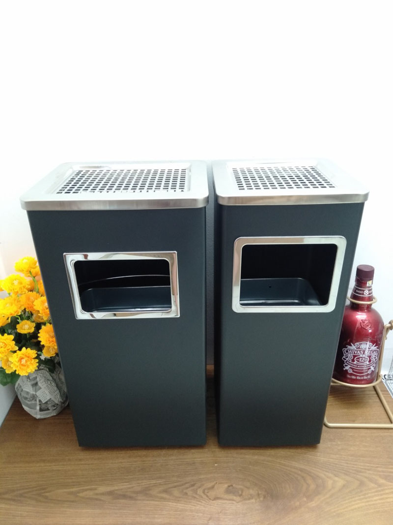 Ưu điểm của sản phẩm thùng rác gạt tàn CN A43-B (300*240*610mm)