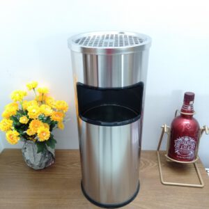 Thung rac gat tan inox trang A35 A .1 005