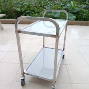 Xe day inox 2 tang 4