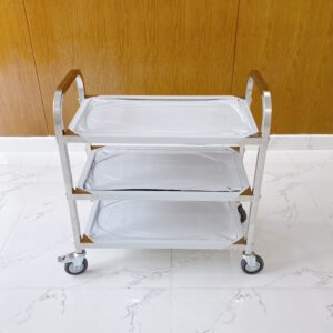 Xe day inox 3 tang nho X1003 5