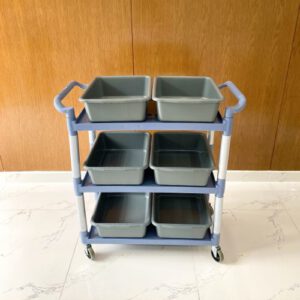 Xe phuc vu 3 tang xam L 010 4 6 thau xam 2