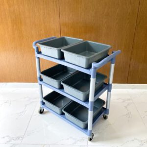 Xe phuc vu 3 tang xam L 010 4 6 thau xam 3