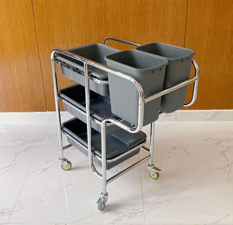 Ưu điểm của xe thu dọn thức ăn D-016