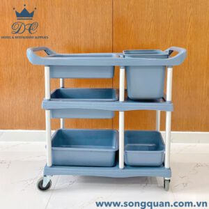 Xe thu dọn thức ăn GX-032E hiệu DC