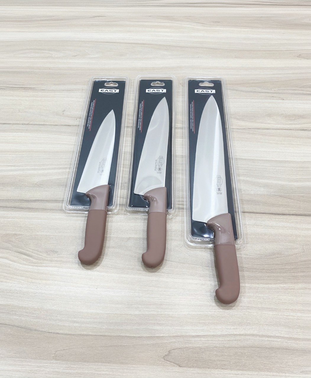 Dao bếp cán nhựa nâu 12" 190635_BR